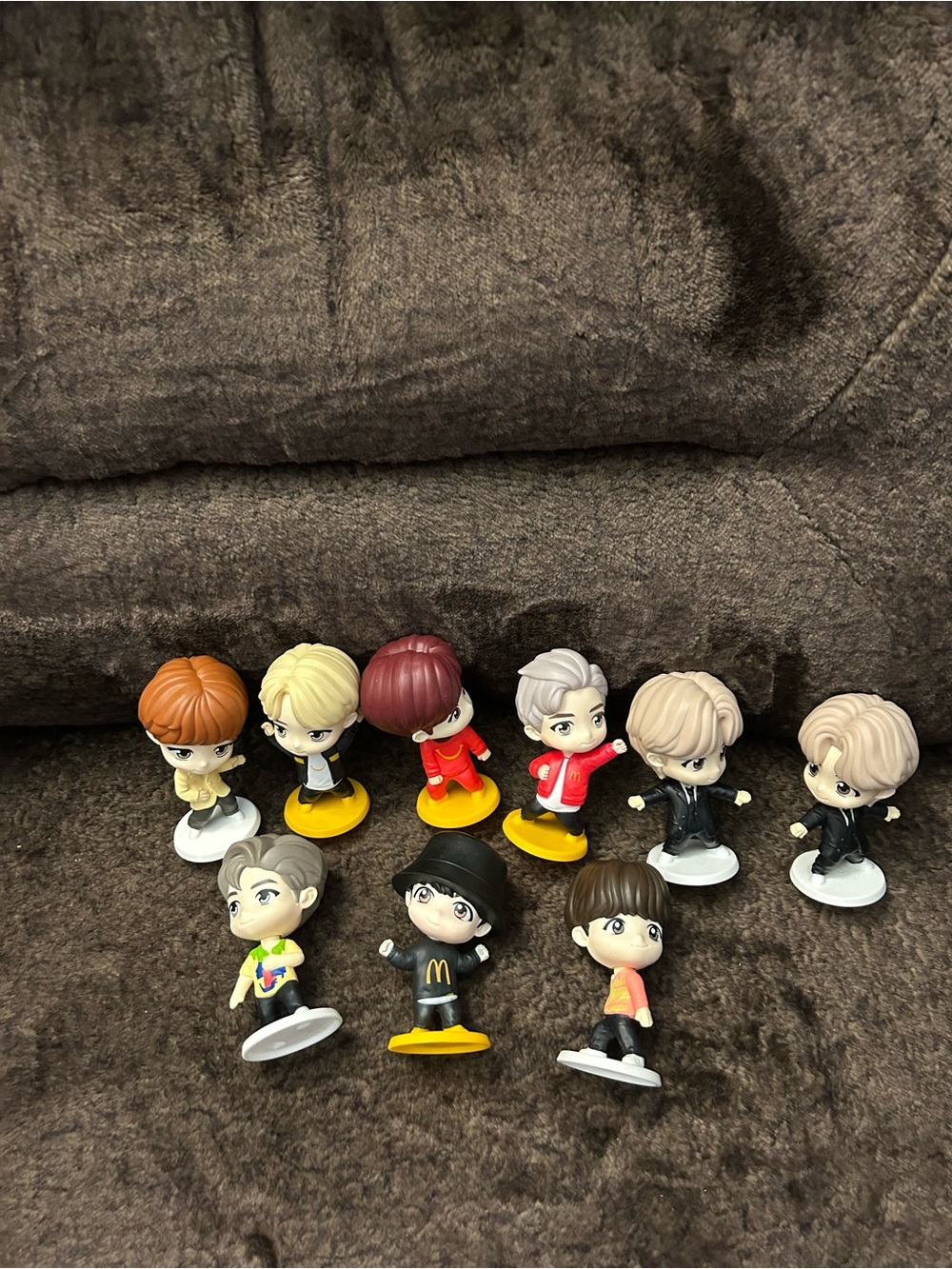 Lot of BTS Happy Meal Toys